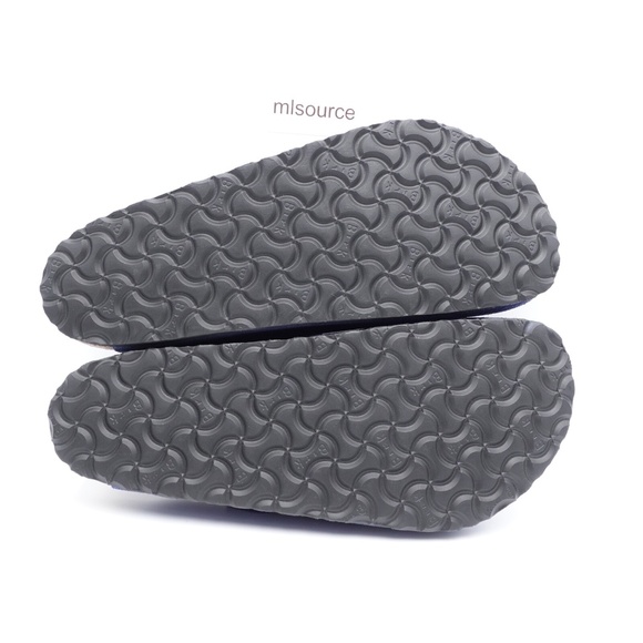 NEW Men's Birkenstock Boston BS Embossed Clog Sandals 1026203 Blue - Picture 5 of 6